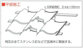防災瓦とガイドライン工法で災害時に強く！