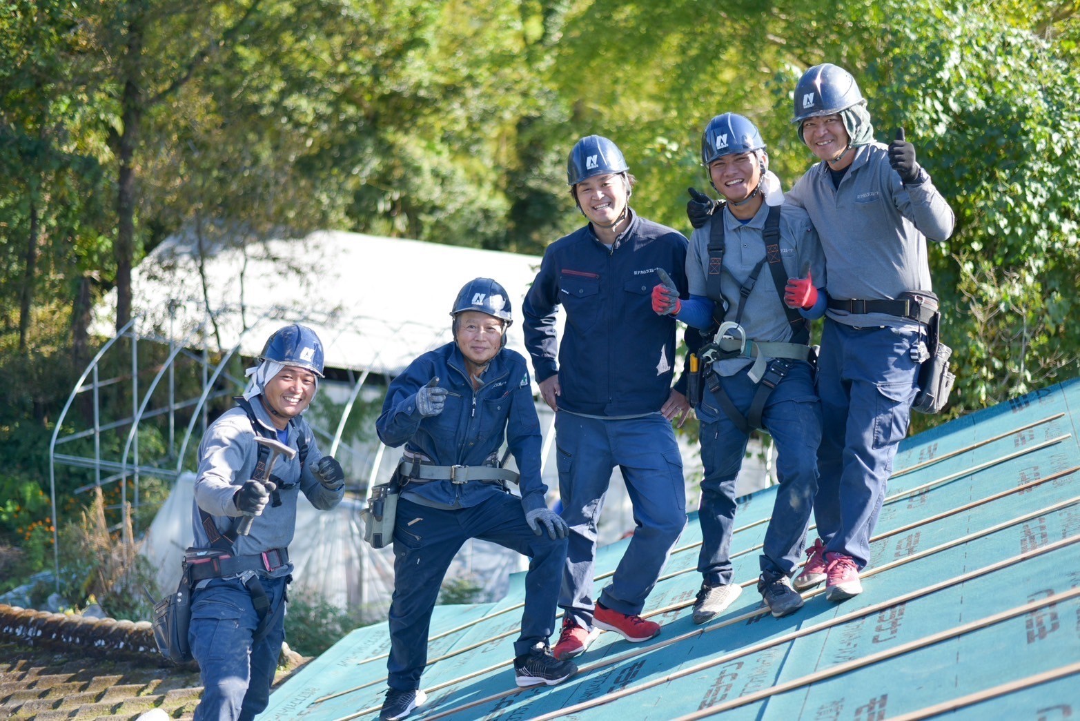 カムラスレートの職人たち