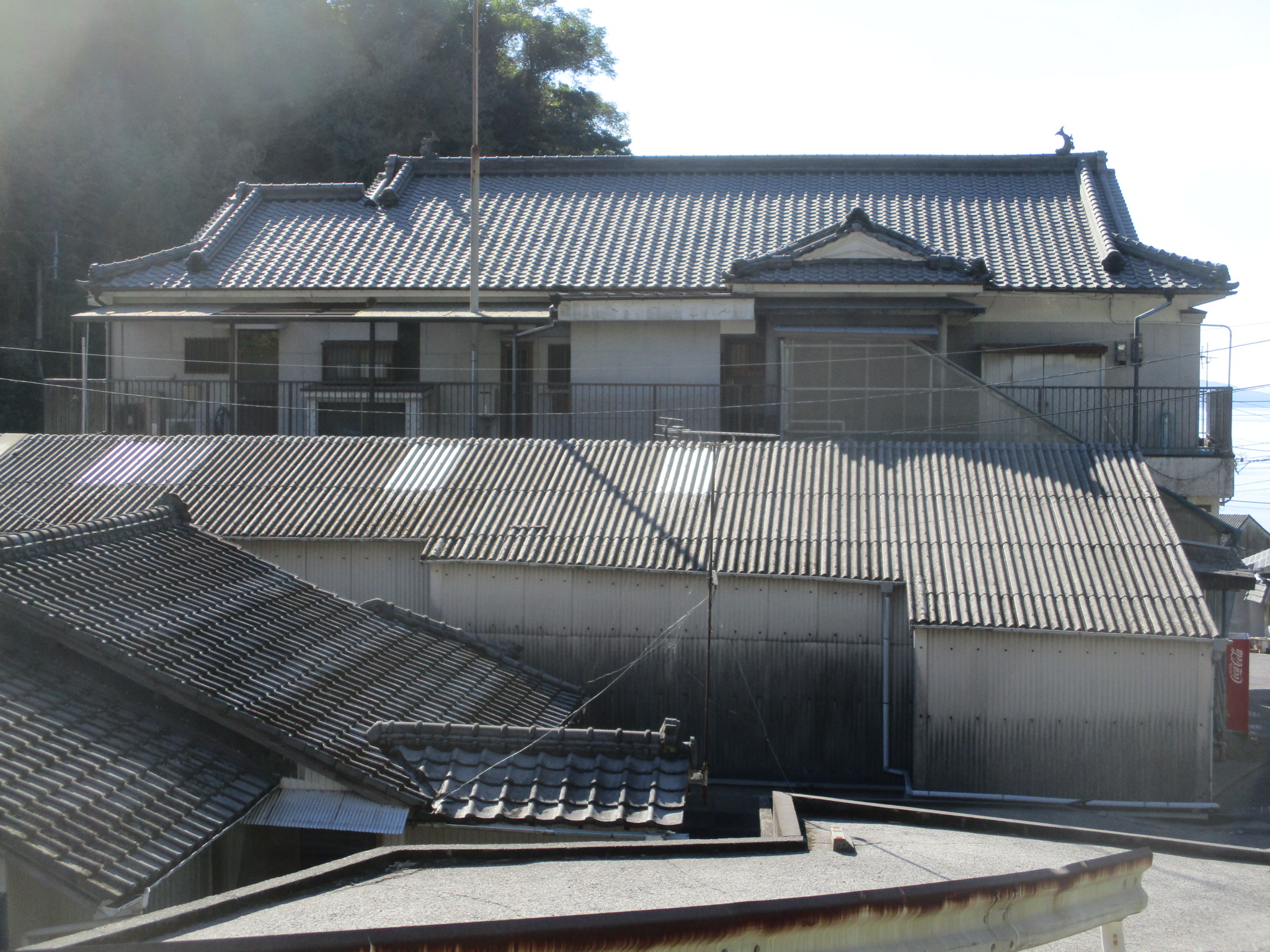 瓦屋根　葺き替え工事